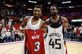 Get the latest information on donovan mitchell including stats, news, biography, net worth, fun facts & more on lines.com. Donovan Mitchell Vs Dwyane Wade Is Jazz Guard Really The Next Flash Bleacher Report Latest News Videos And Highlights