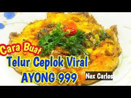 Resep Dan Cara Buat Nasi Telor Viral Yang Pernah Di Datengin Nex Carlos Youtube Resep Masakan Ide Makanan Makanan