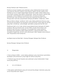 Konsep mengajar sebagai satu profesion. Https Pdfcoffee Com Download 231410599 Konsep Profesion Dan Profesionalismedocx Pdf Free Html