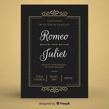 A death that struck the city like the plague. Ornamental Save The Date Wedding Invitation Free Vectors