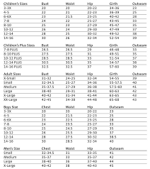 26 Thorough Prnis Size Chart