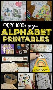 Free Alphabet Printables 123 Homeschool 4 Me