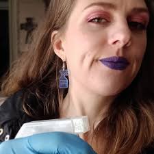 Fluorescent Neon Blue CSI Luminol Spray Bottle Shaped Forensics Dangle  Earrings, Criminologist Murder Mystery Detective Party Jewelry