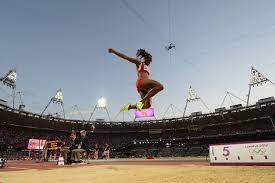 Across the globe similar events were held in ancient greece at the isthmian, nemean and pythian games. Janay Deloach Talks Long Jump And Hurdles Spikes