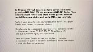 La parabole satellite s'installe sur le sol, dans le jardin, dans la cour, sur le balcon, sur le toit ou contre un mur. Canal Retablit Le Signal De Tf1 Pour Une Partie De Ses Abonnes Macgeneration