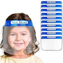 Face shield for kids, pink rabbit: Face Shield Baby Hd Protection Cosmo ÙƒÙˆØ²Ù…Ùˆ
