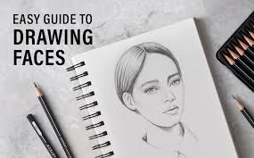 Learn how to make your eyes realistic. How To Draw A Face In 6 Steps Arteza