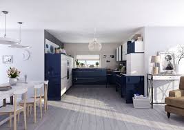 Dix Cuisines Bleues A L Esprit Grand Large Inspiration Cuisine Cuisine Ixina Cuisine En U Ixina