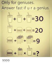 Try solving this on your own before scrolling down to know the answer. Only For Genius Only For Genius Puzzles