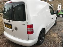 2009 Vw Caddy Van In White Lowered In White Tan Leather No Vat Caddy Van Caddy Van