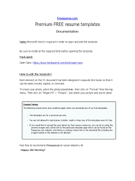 (2 сезон) 13 из 13. Premium Free Resume Templates Documentation