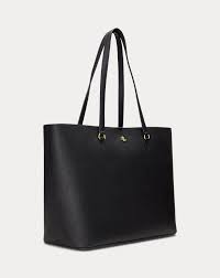 Crosshatch Leather Large Karly Tote