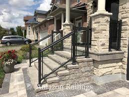 Some of the varieties available on the site include stair railings, porch railings and deck railings. Glass Railings Toronto Stair Deck Balcony Outdoor Glass Railing