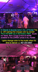 Tent Lighting Ideas Tent Decoration Ideas Led Acrylic Ice Table Bar Rentals For All Of Florida Tent Lighting Tent Decorations Party Rentals