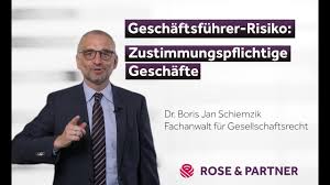 Die tantieme wird hiermit beschlossen. Geschaftsfuhrervertrag Gmbh Klauseln Risiken Rose Partner