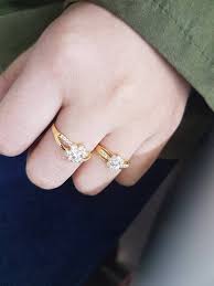 Pernah mimpi memakai cincin emas? Cincin Emas Permata Swarovski 916 Kedai Emas Merchant9 Facebook