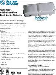 System sensor model 2451 photelectric smoke detector this is a used system sensor model 2451 photoelectric smoke detector with the base and skirt that was working when taken out of service. Dh100acdclp Datasheet Watertight 4 Wire Low Flow Duct Smoke Detector