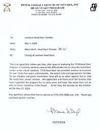 Profile for Lovelock Head Start