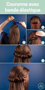 Tutoriel Coiffure Facile La Couronne Avec Bande Elastique