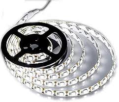 Amazon Com Battery Powered Led Strip Lights Geekeep Waterproof Flexible Led Light Strips Smd 5050 Led Ribbon Light Mood Light 2m 6 56ft Cool White Home Improvement