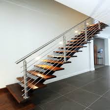 Demax staircase&railing supply varied mono stringer staircase to fit 2 storey villa house design. China Carbon Steel Stringer Design With Wood Tread Straight Staircase China Oak Wood Handrail