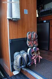 These simple ideas from irv2 members should only take you about an hour or less and they'll make a huge difference. Roadtrek Modifications Mods Diys Campgrounds Class B Mods Modifications R In 2020 Camper Storage Ideas Travel Trailers Wall Mounted Shoe Storage Camping Storage