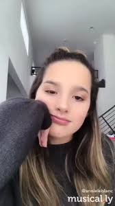 Annie Blanc's Instagram, Twitter & Facebook