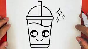 Drawing sites and drawing websites go over it plenty. How To Draw A Cute Cup Drink Step By Step Draw Cute Things Youtube