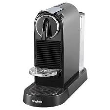 Offering freshly brewed coffee with cream as well as delicious, authentic espresso, the vertuoplus machine conveniently makes two cup sizes at the touch of a button: Magimix Nespresso Citiz Black Coffee Machine Harts Of Stur