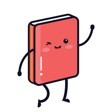 Diseño PNG Y SVG De Dibujos Animados Lindo Libro De Texto Para Camisetas