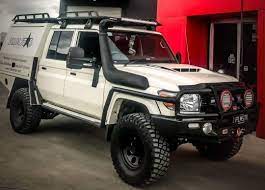 Of course am/fm radio, usb and cd player are in there too. Toyota Land Cruiser Lc 79 Dc Land Cruiser Toyota Land Cruiser Toyota Land Cruiser Prado