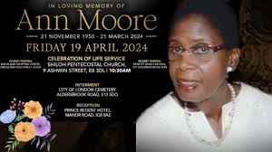 Ann Moore Celebraton of Life