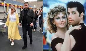 Well, the good news is that we have a clear. Grease 40th Reunion John Travolta And Olivia Newton John Dress As Danny And Sandy Films Entertainment Express Co Uk