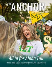 1932 May ANCHOR by Alpha Sigma Tau National Sorority