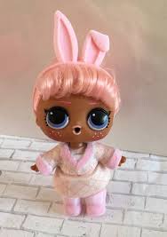 Lol Surprise Doll Hair Goals Snow Bunny Pink Curly Hair Color Change New Cute Ebay Lol Dolls Lol Dolls