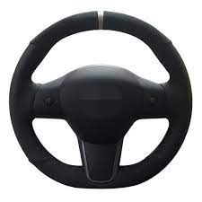 Diy Car Steering Wheel Cover Diy Hand Stitched Non Slip Black Genuine Leather For Suzuki Jimny 2007 2008 2009 2010 2011 2012 Flash Deal B40c31 Goteborgsaventyrscenter