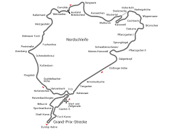 Последние твиты от nürburgring (@nuerburgring). Streckenplan Nordschleife Since 1927