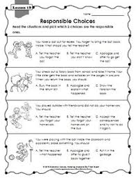 Second Step 2nd Gradelesson Worksheetsthank You For Downloading This Resource This Sample Worksh Second Step Curriculum Problem Solving Problem Solving Books