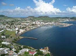 A principal religião é o cristianismo. Basseterre Saint Kitts And Nevis Antigua E Barbuda Trinidad E Tobago Santa Lucia