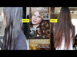 Developer + l'oreal majirel in a warm copper red color like shade 7.40 or 8.46 mixed with 30 vol. First Impressions Loreal Excellence Fashion Highlights Did It Work Makeup Topics Youtube