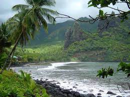 Photos de nuku hiva : Nuku Hiva Aux Iles Marquises Polynesie Francaise Iles Marquises Polynesie Francaise Paysages Magnifiques