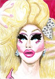 Trixie Mattel painting