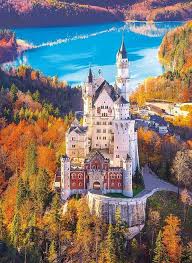 They feature a high quality giclée print that is mounted on wood. Neuschwanstein 1000pc Jigsaw Puzzle By Clementoni Neuschwanstein Castle Castle Germany Castles