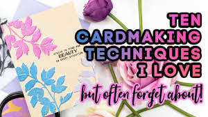 This card making technique will really. 10 Cardmaking Techniques I Love But Often Forget About Youtube