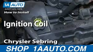 Dodge / chrysler 2.7 liter v6 engines willem weertman wrote, in his engines book, that the 2.7 liter engine started with francois castaing's believe that. How To Replace Ignition Coil 01 06 Chrysler Sebring 2 7l Youtube