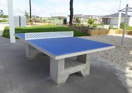 I want this as a dining table. Auscast Concrete Table Tennis Table Moodie Outdoor Products