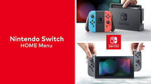 Nintendo Switch Home Menu Youtube