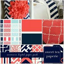 Pin By Jessica White On Bedroom Coral Decor White Paneling Navy Living Rooms