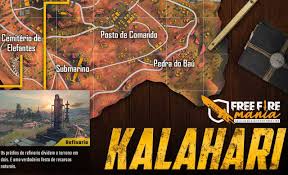 Parceria santander e free fire: Discover The Cities Of The New Kalahari Map Of Free Fire Free Fire Mania