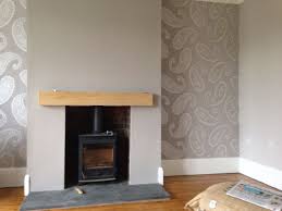 Very Pleased With How Our Lounge Has Turned Out Wallpaper And Paint All Laura Ashley Dining Room Fireplace Living Room Paint Dark Living Rooms